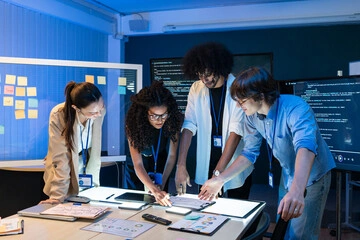 Enterprise software development team