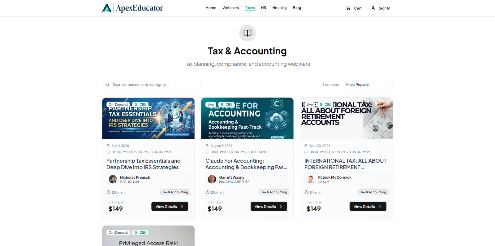 Taxes