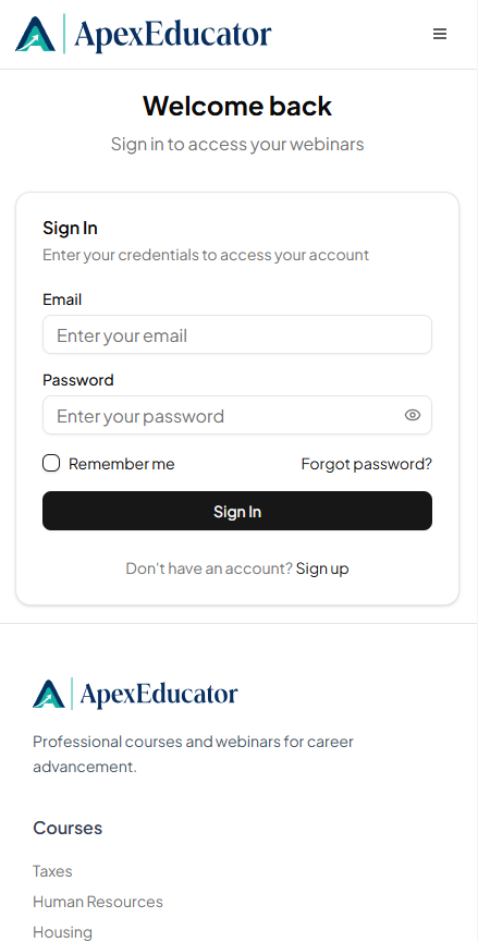 Login