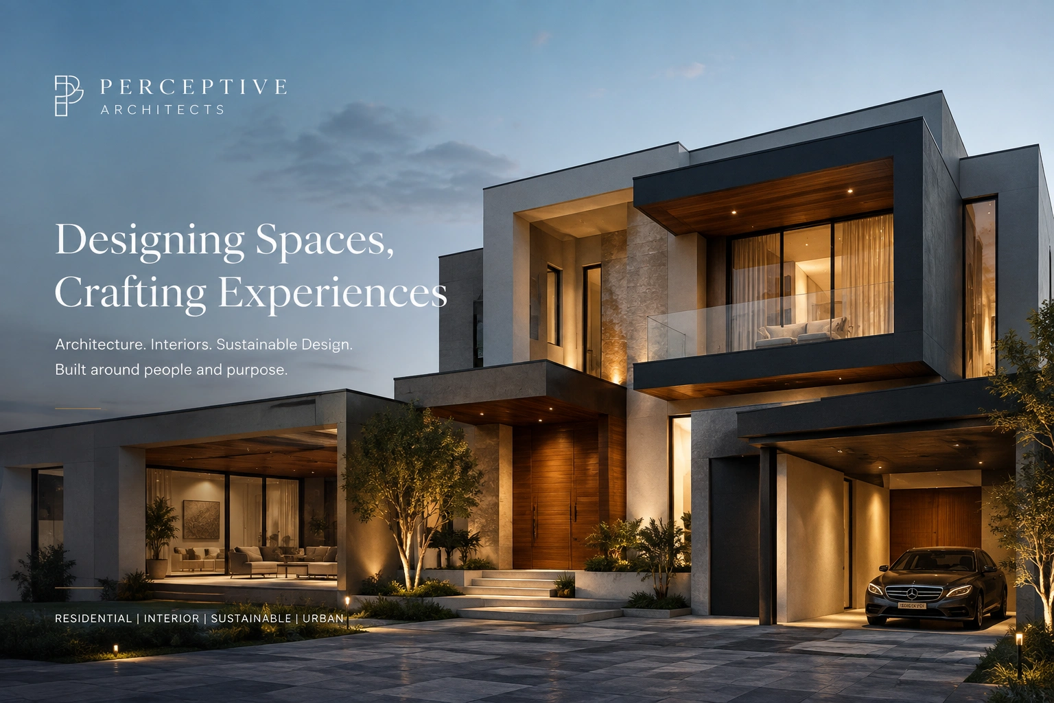 Perceptive Architects – Architecture & Interior Design Website