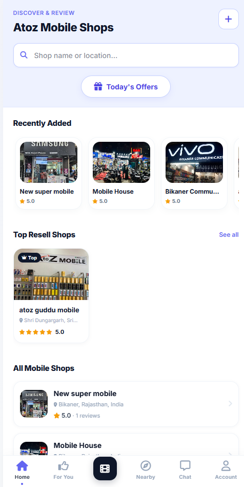  AtoZ Mobile Hub