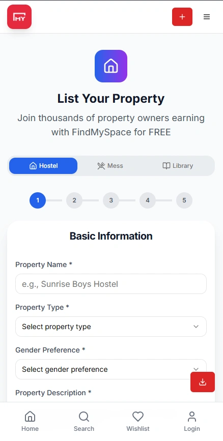 Property Form