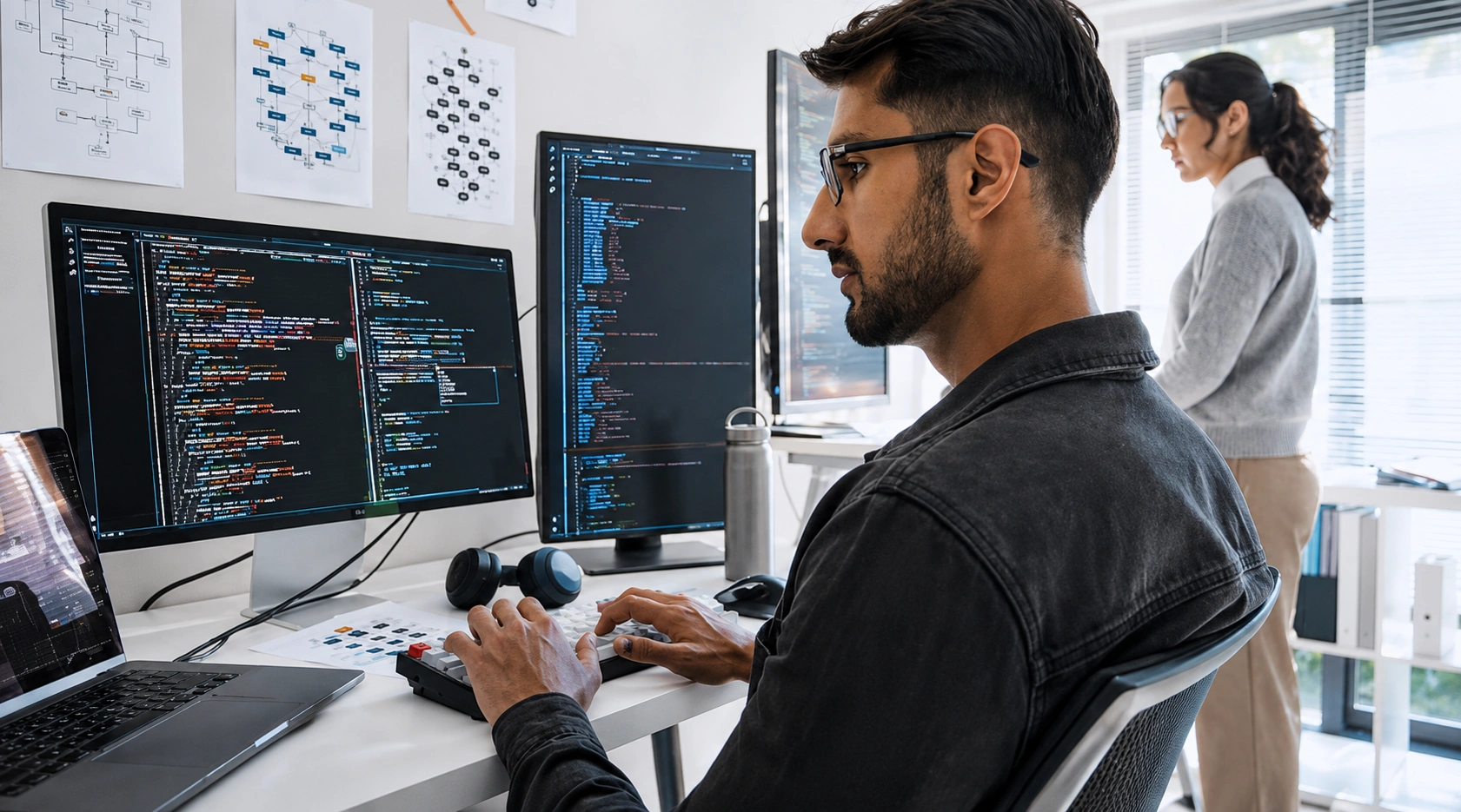 Python developer working on web and data science solutions