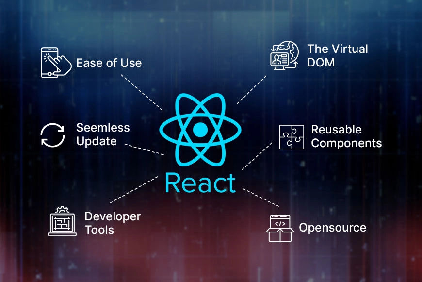 React.js web development and reusable components