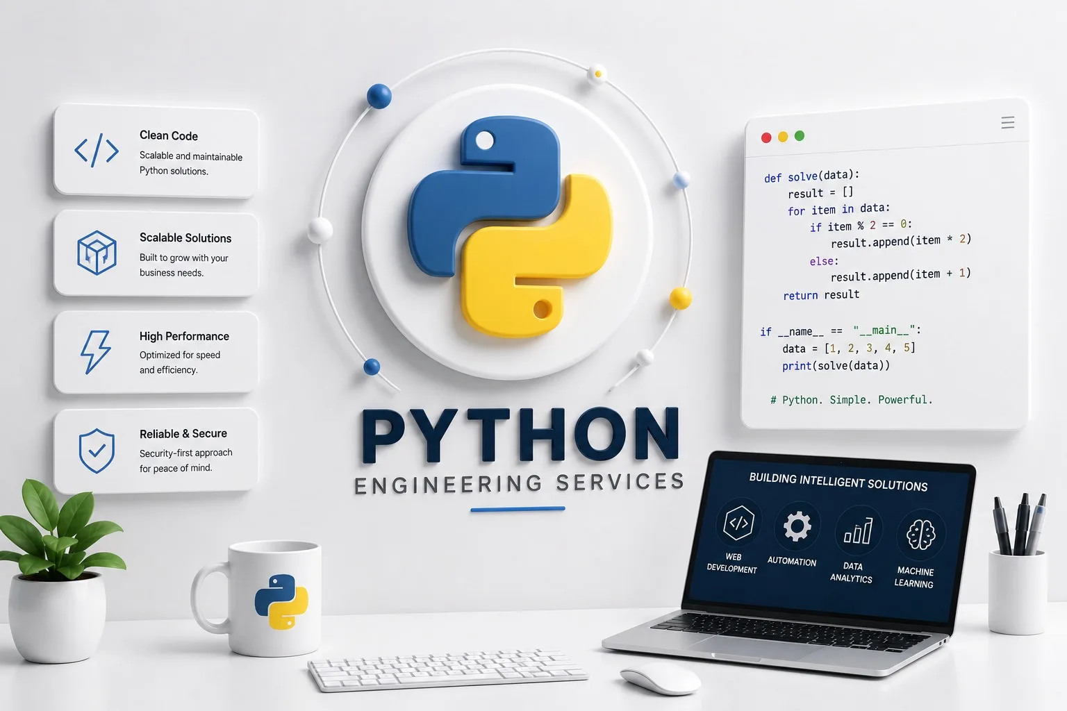 Python software development and backend engineering services