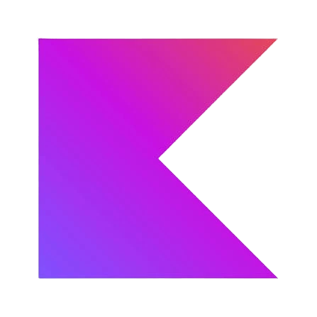 Kotlin programming language logo for Android development