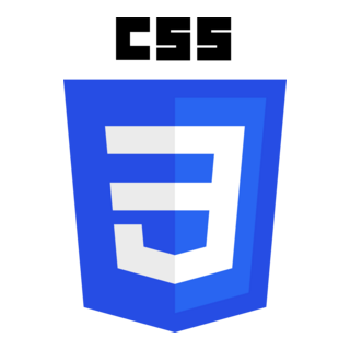 CSS3 logo for frontend web development