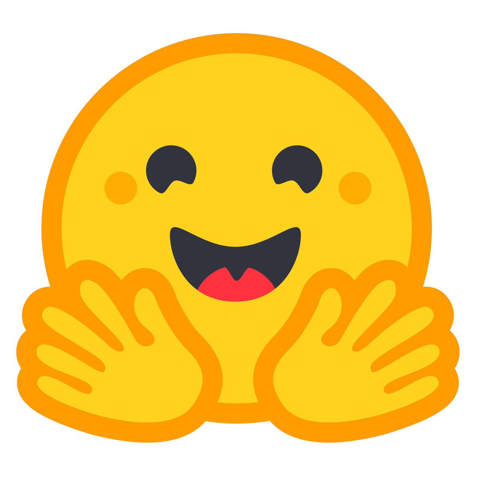 Hugging Face AI development platform logo