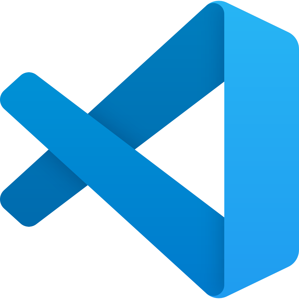 Visual Studio Code development tool logo