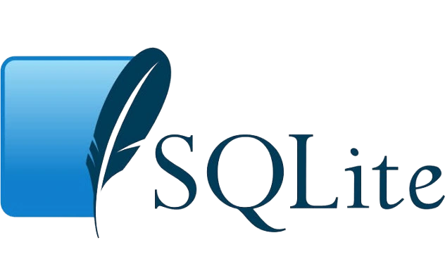 SQLite database technology logo