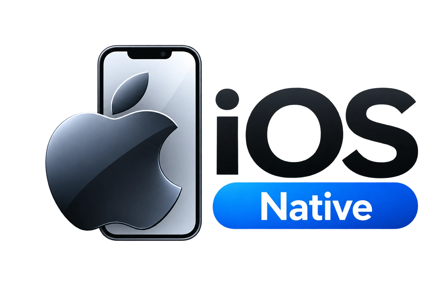 iOS Native app development logo for Apple platforms