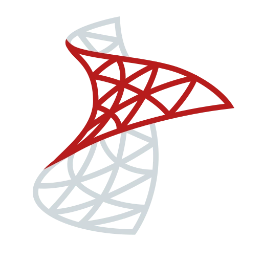Microsoft SQL Server database technology logo